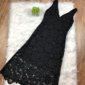 Ralph Lauren Sz 4 gorgeous black lace dress